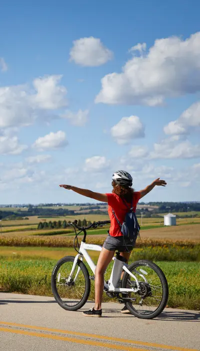 Biking