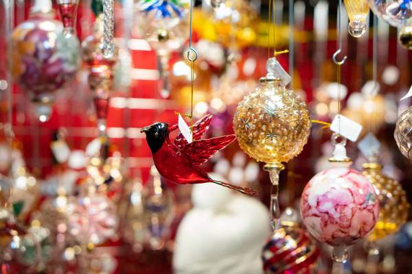 Various holiday ornaments